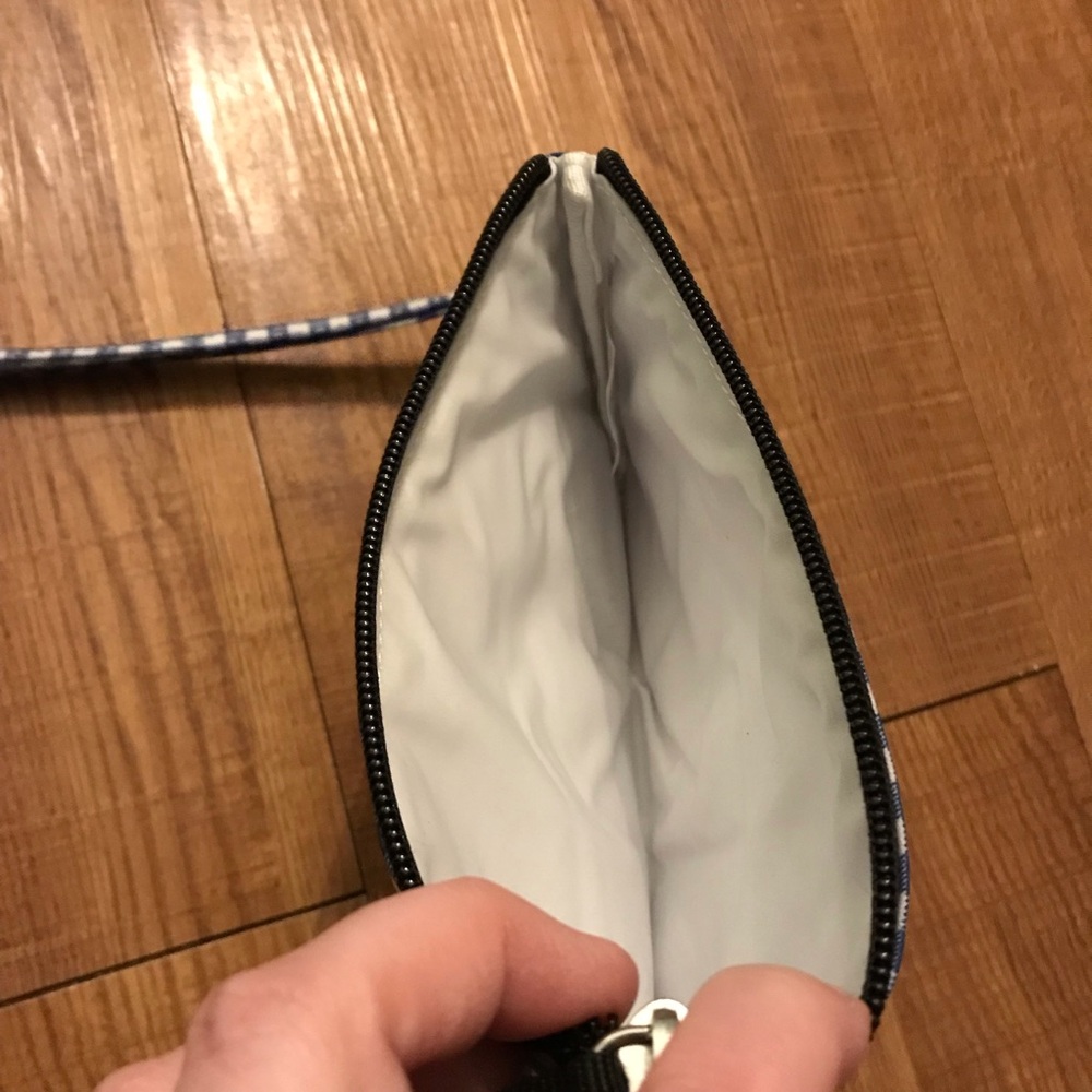 SCOUT Kate Wristlet in Brooklyn checkham gingham blue white - Picture 3 of 3